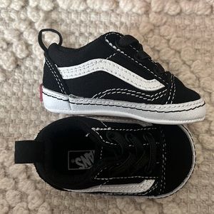 Vans old skool crib shoes